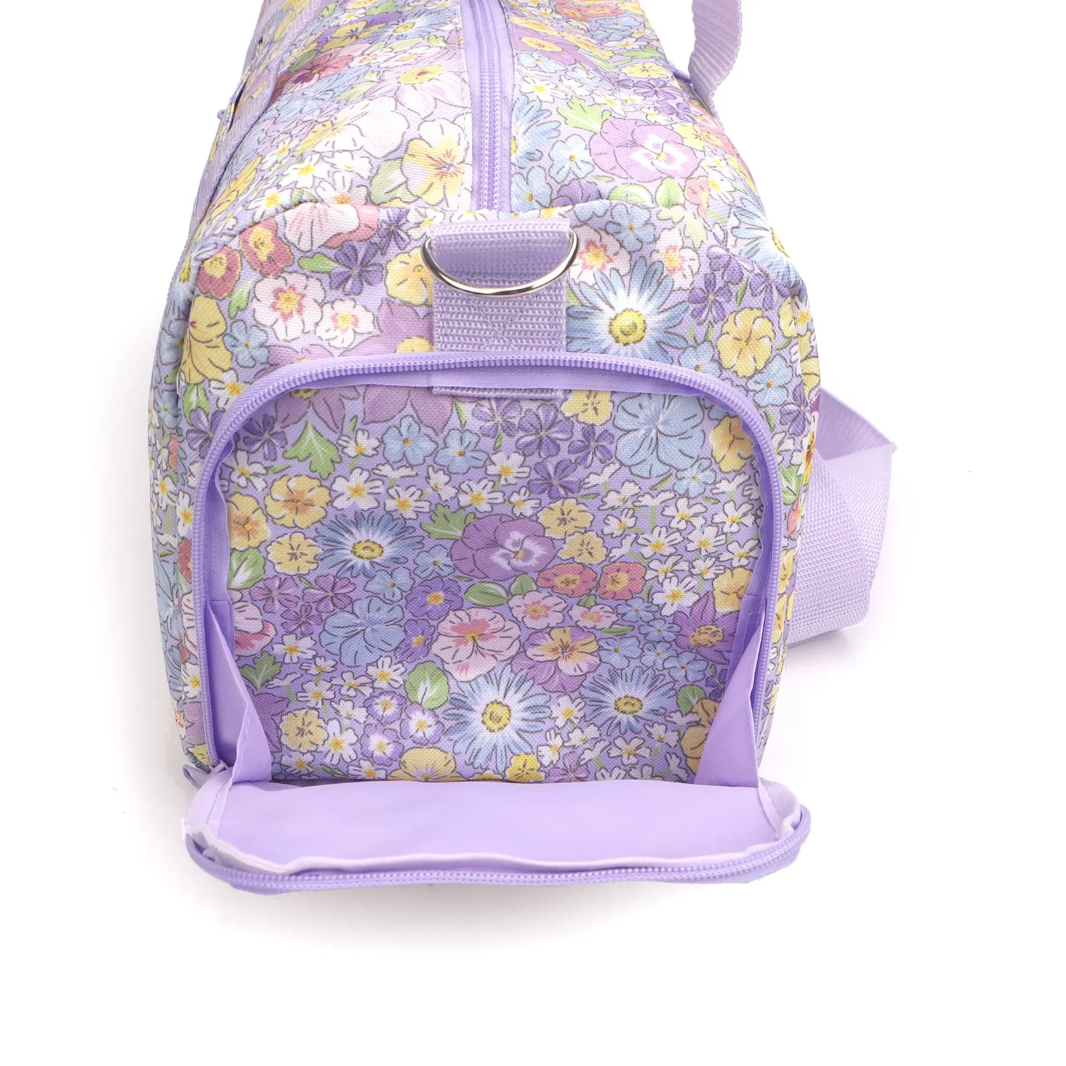 Personalised Enchanted Floral Duffle Bag