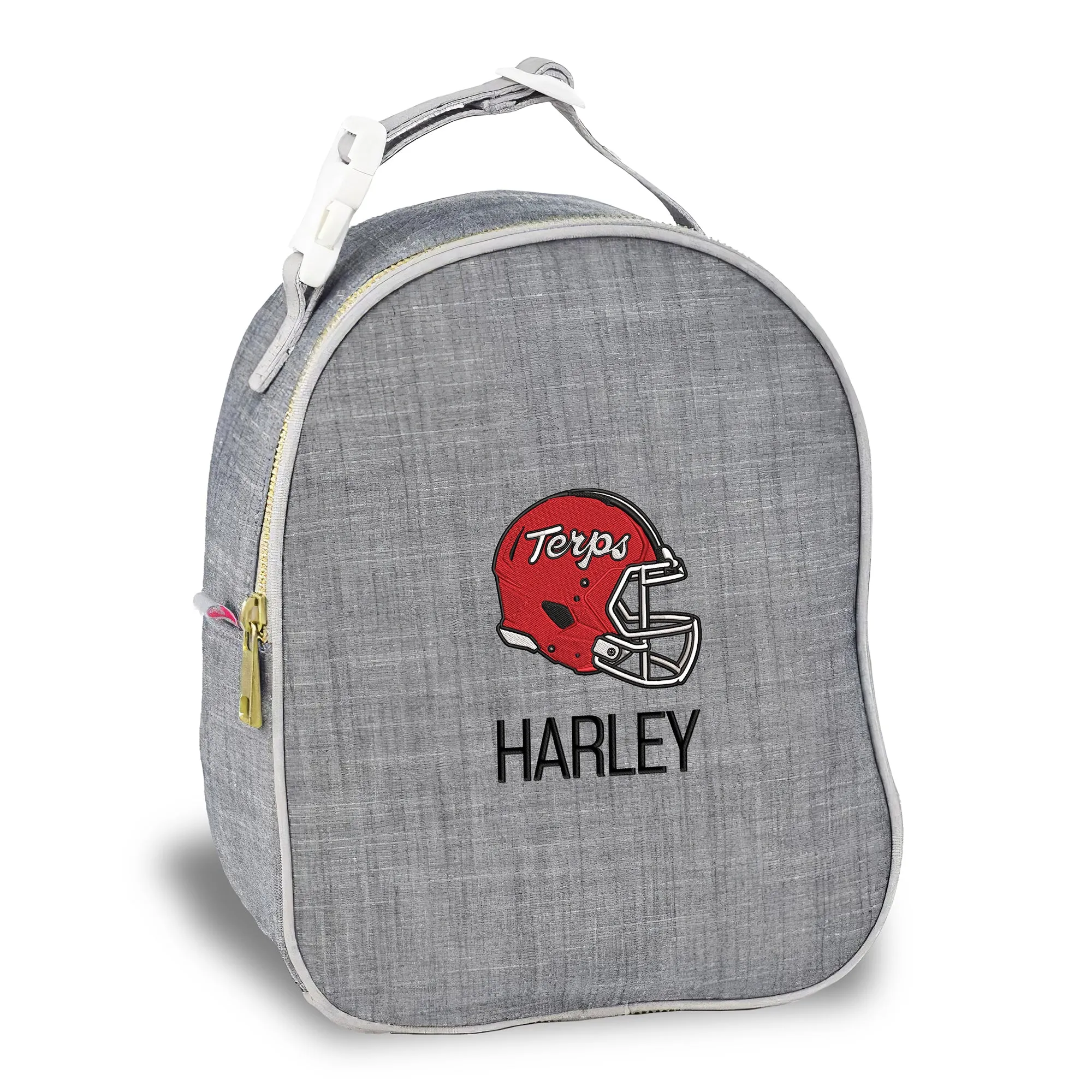 Personalized Maryland Terrapins Helmet Insulated Bag