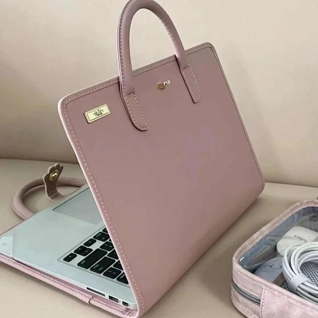 Pink Girl Computer Protective Case