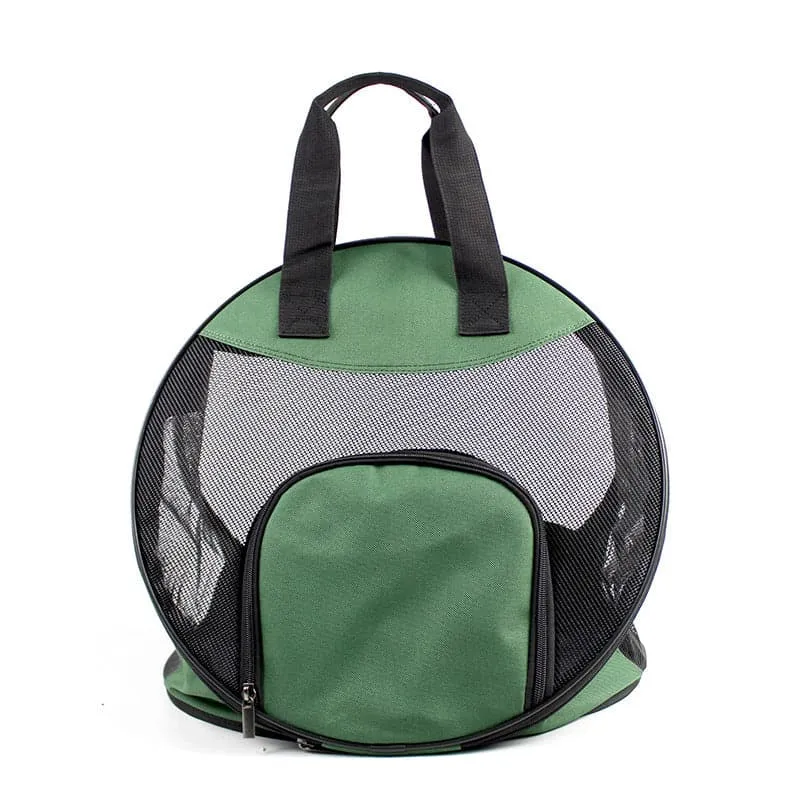 Portable breathable handbag