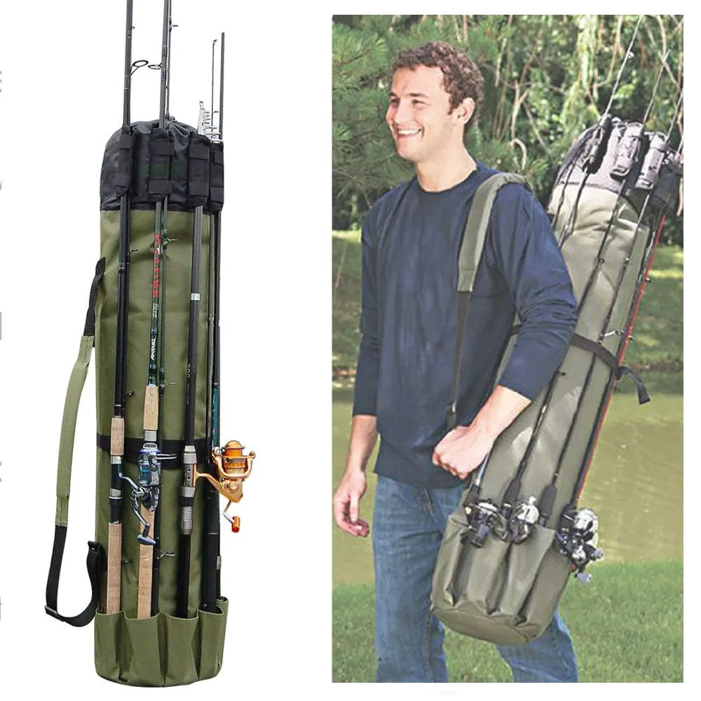 Portable Fishing Rod & Tackle Bag