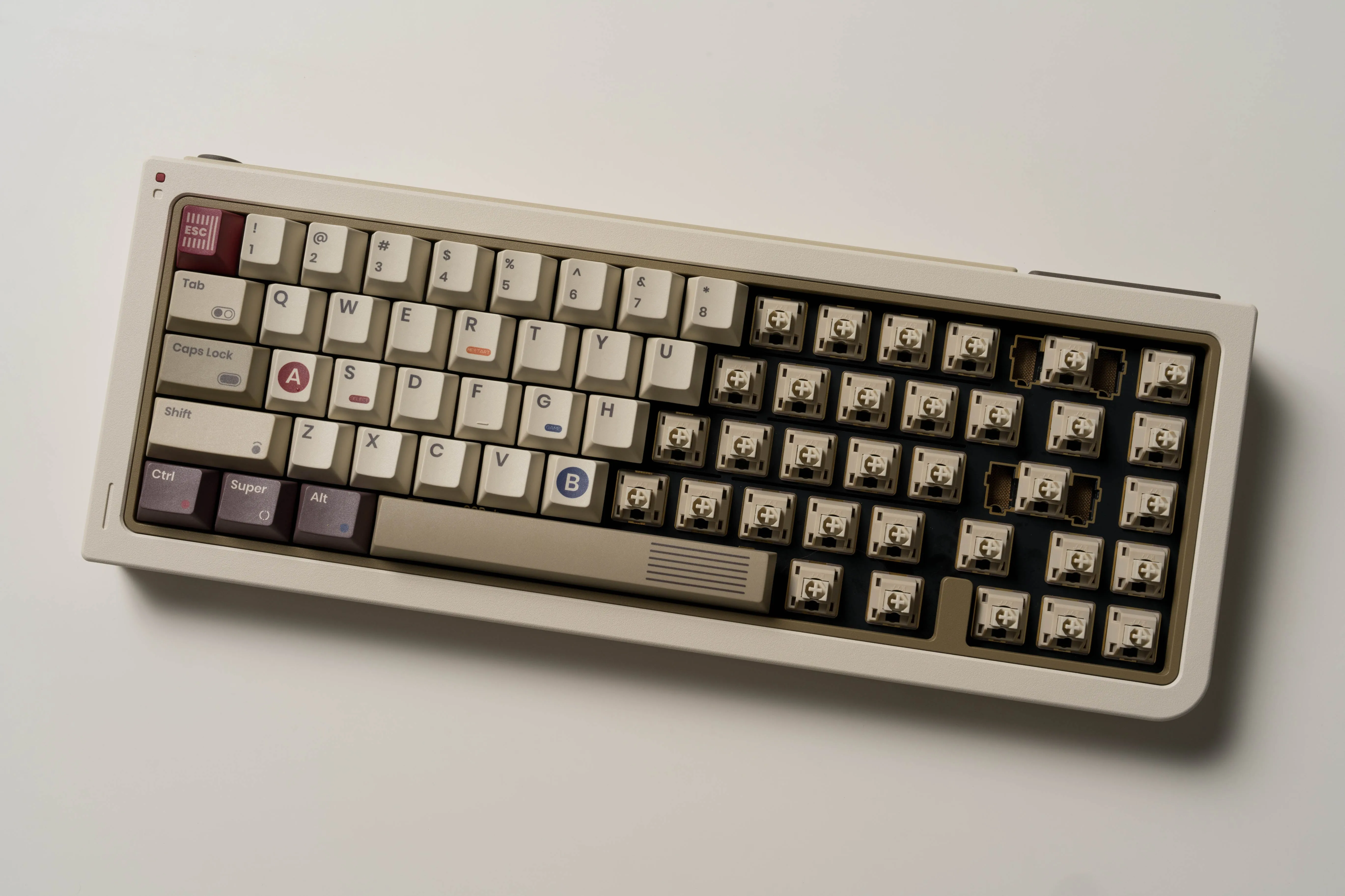 [Pre-Order] GB65 Keyboard by 80Retros X Click Inc - Pre-built Kit