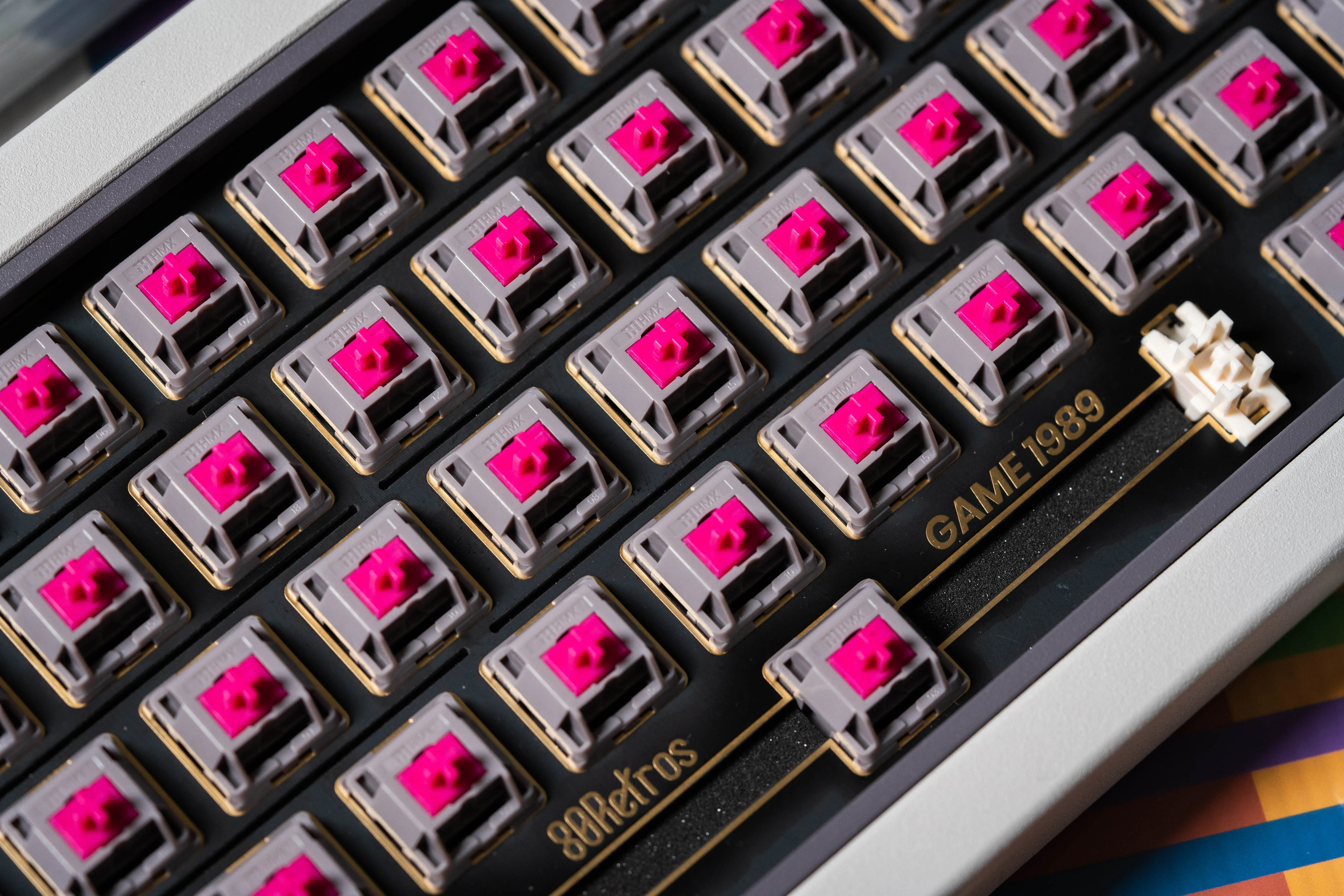 [Pre-Order] GB65 Keyboard by 80Retros X Click Inc - Pre-built Kit