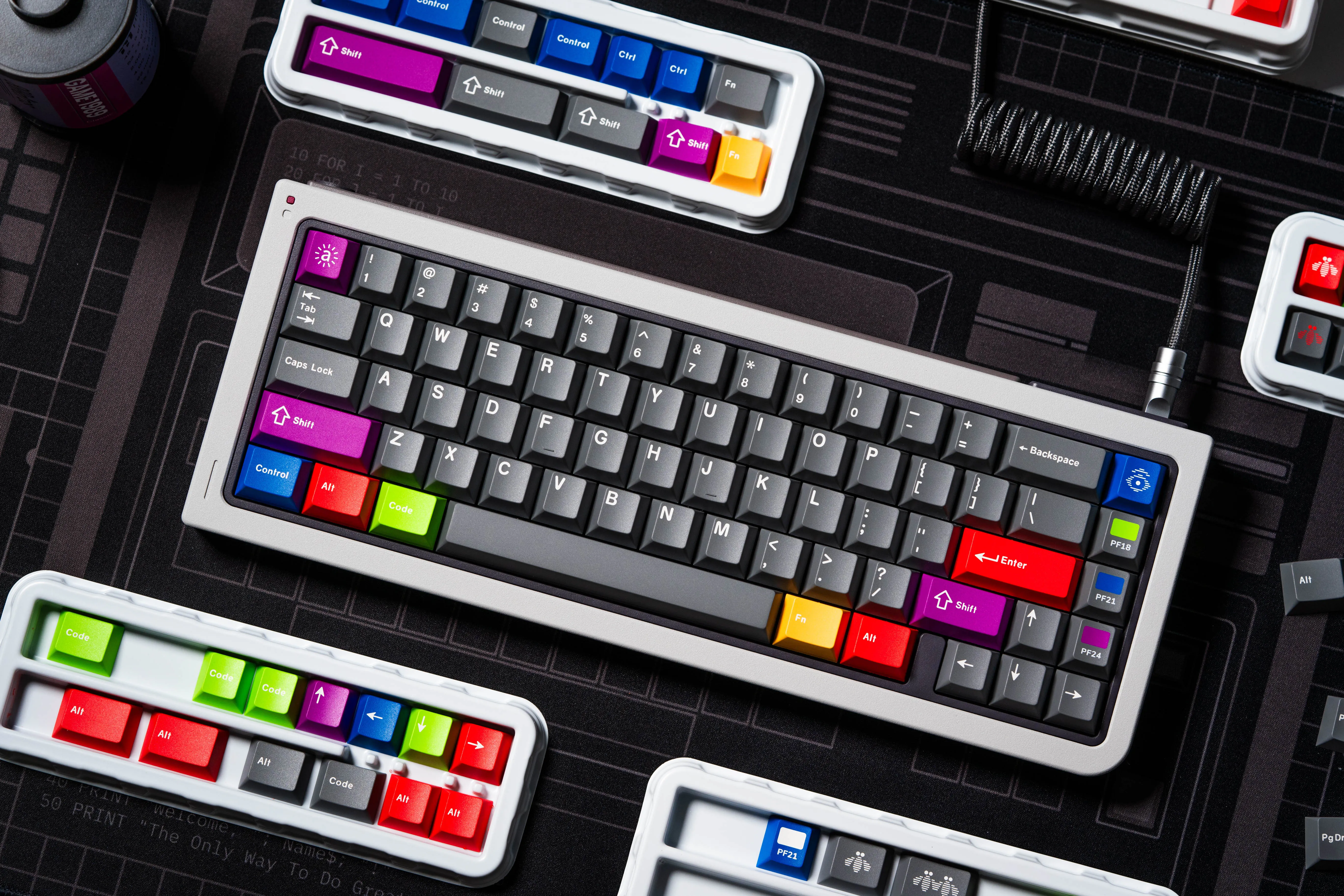 [Pre-Order] GB65 Keyboard by 80Retros X Click Inc - Pre-built Kit