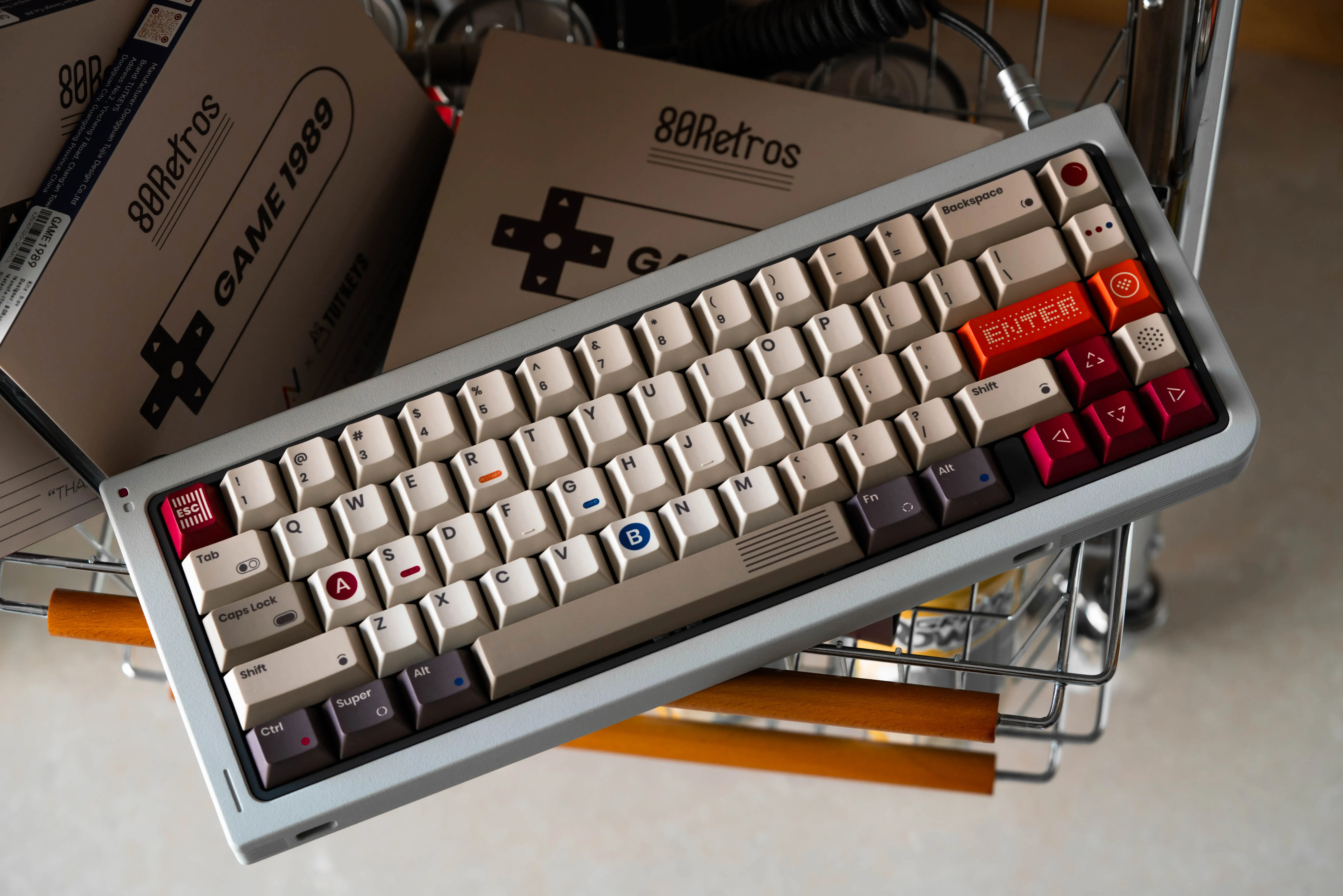 [Pre-Order] GB65 Keyboard by 80Retros X Click Inc - Pre-built Kit