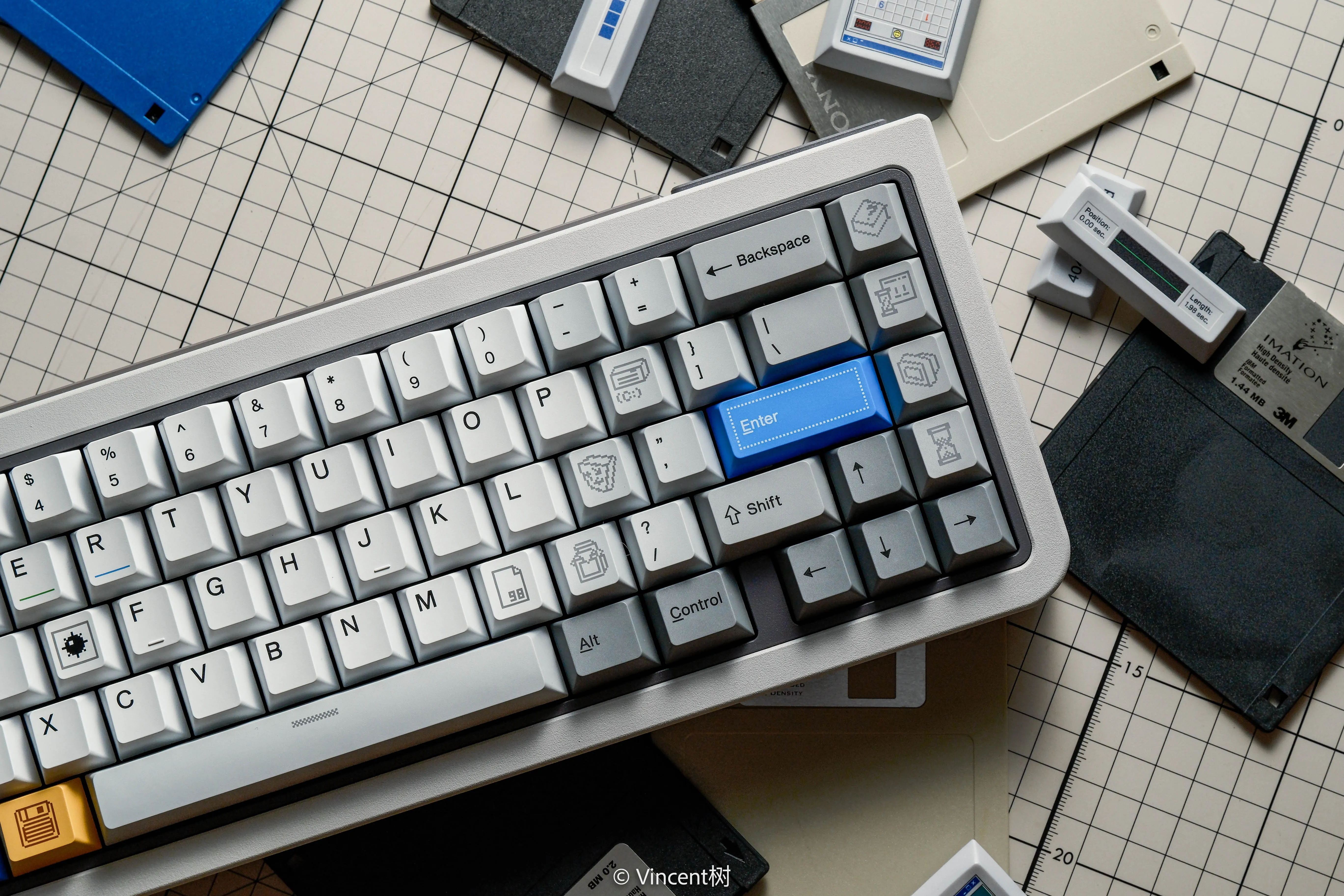 [Pre-Order] GB65 Keyboard by 80Retros X Click Inc - Pre-built Kit