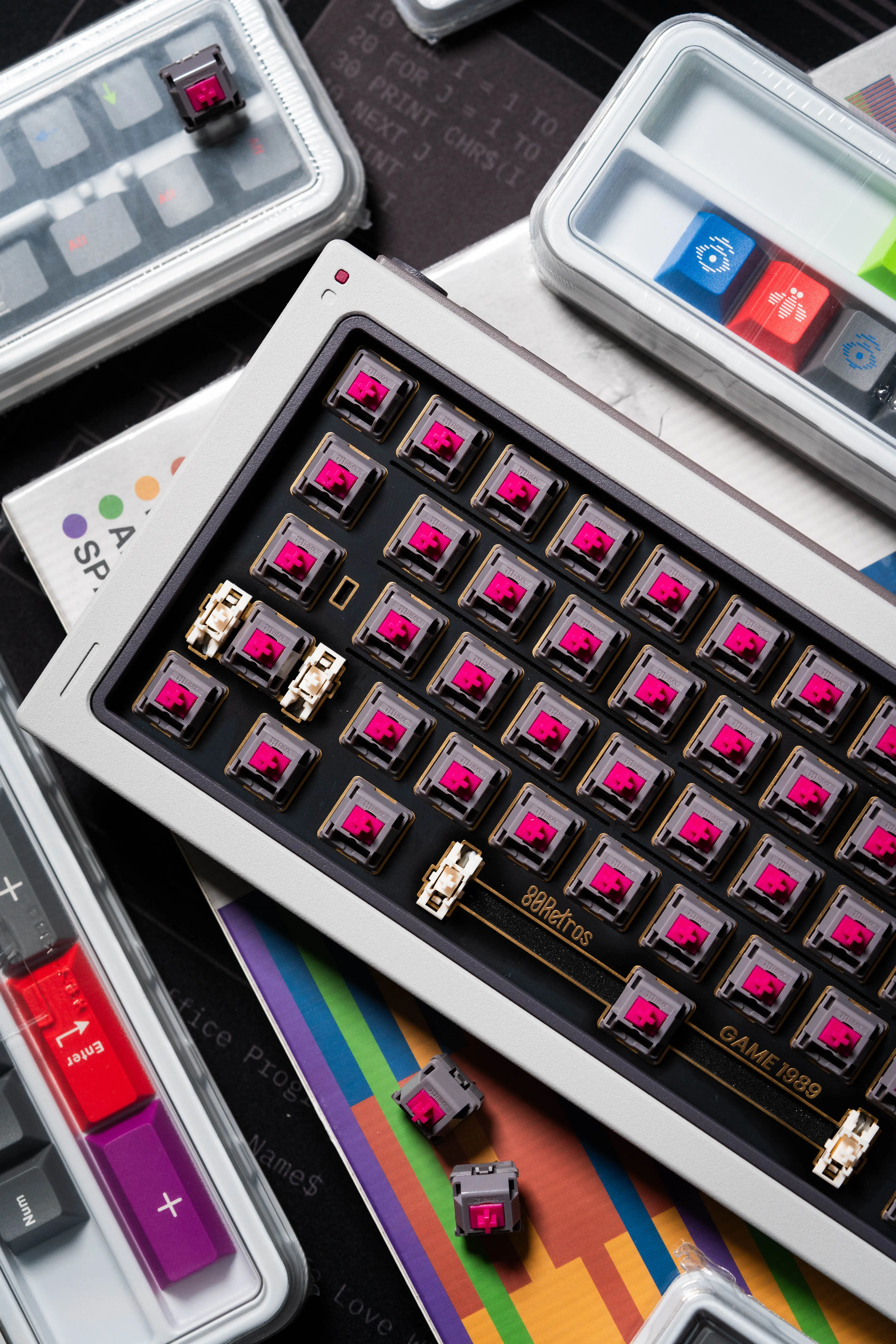 [Pre-Order] GB65 Keyboard by 80Retros X Click Inc - Pre-built Kit