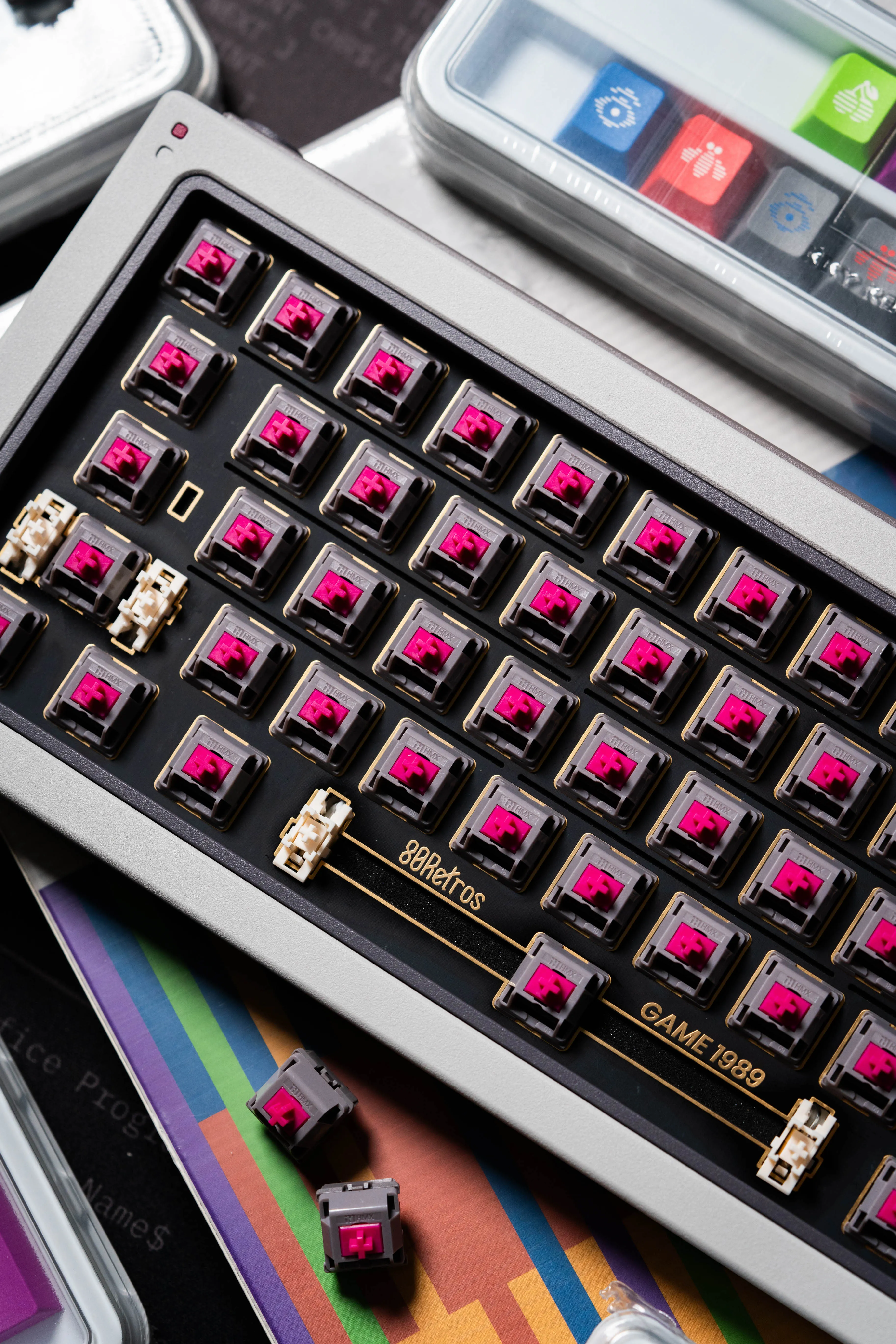 [Pre-Order] GB65 Keyboard by 80Retros X Click Inc - Pre-built Kit