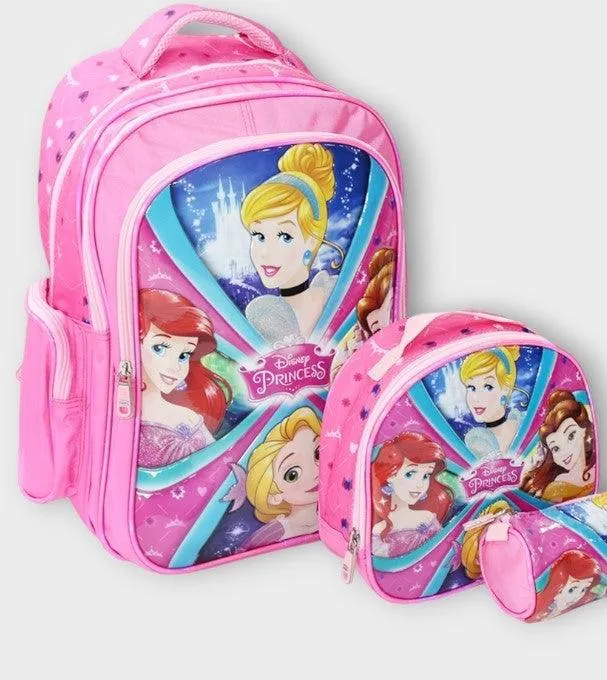 Princesses 16 Inches School Set