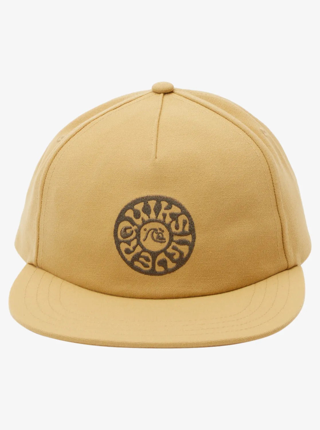 Quiksilver Earth Tripper Snapback Hat - Mustard