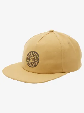 Quiksilver Earth Tripper Snapback Hat - Mustard