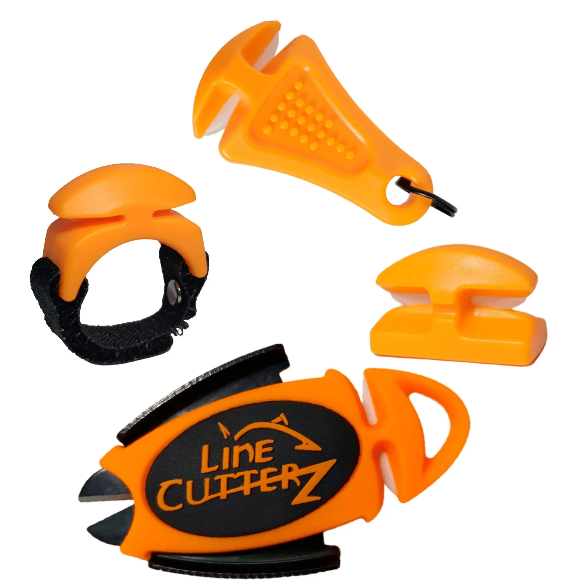 "QUADRUPLE PLAY" Fishing Line Cutter Multi-Pack