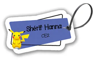 ""Pokemon" School labels packs