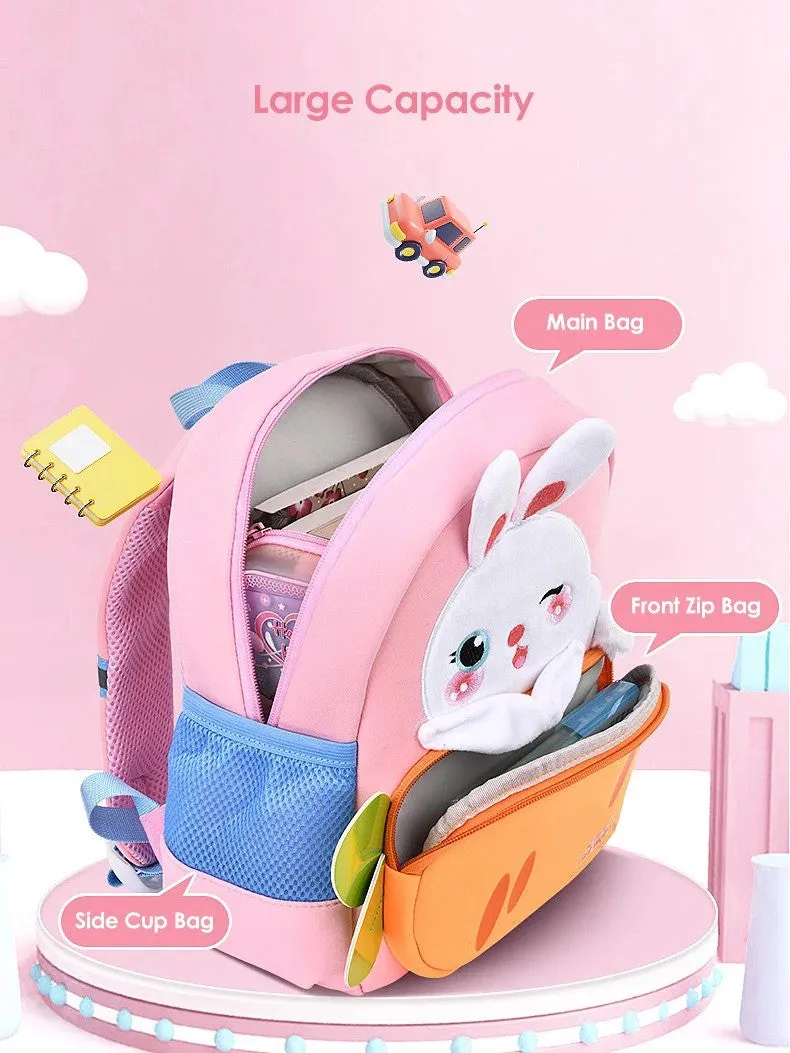 Rabbit Carrot Design Backpack for Kindergarten kids