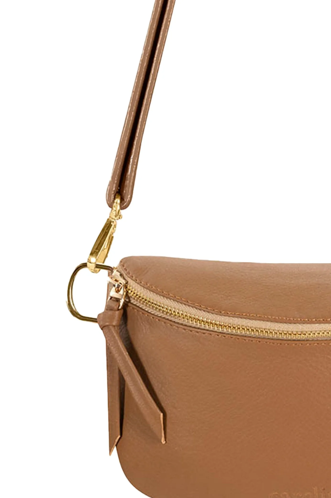 Ramona Small Leather Handbag Tan