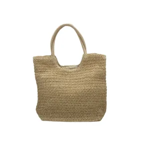 Raphia Beach Bag Plain