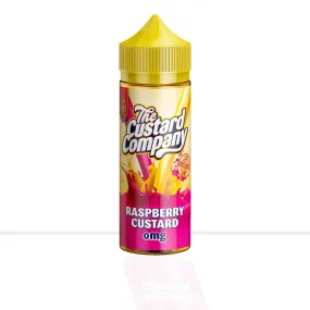 Raspberry Custard Shortfill E-Liquid The Custard Company