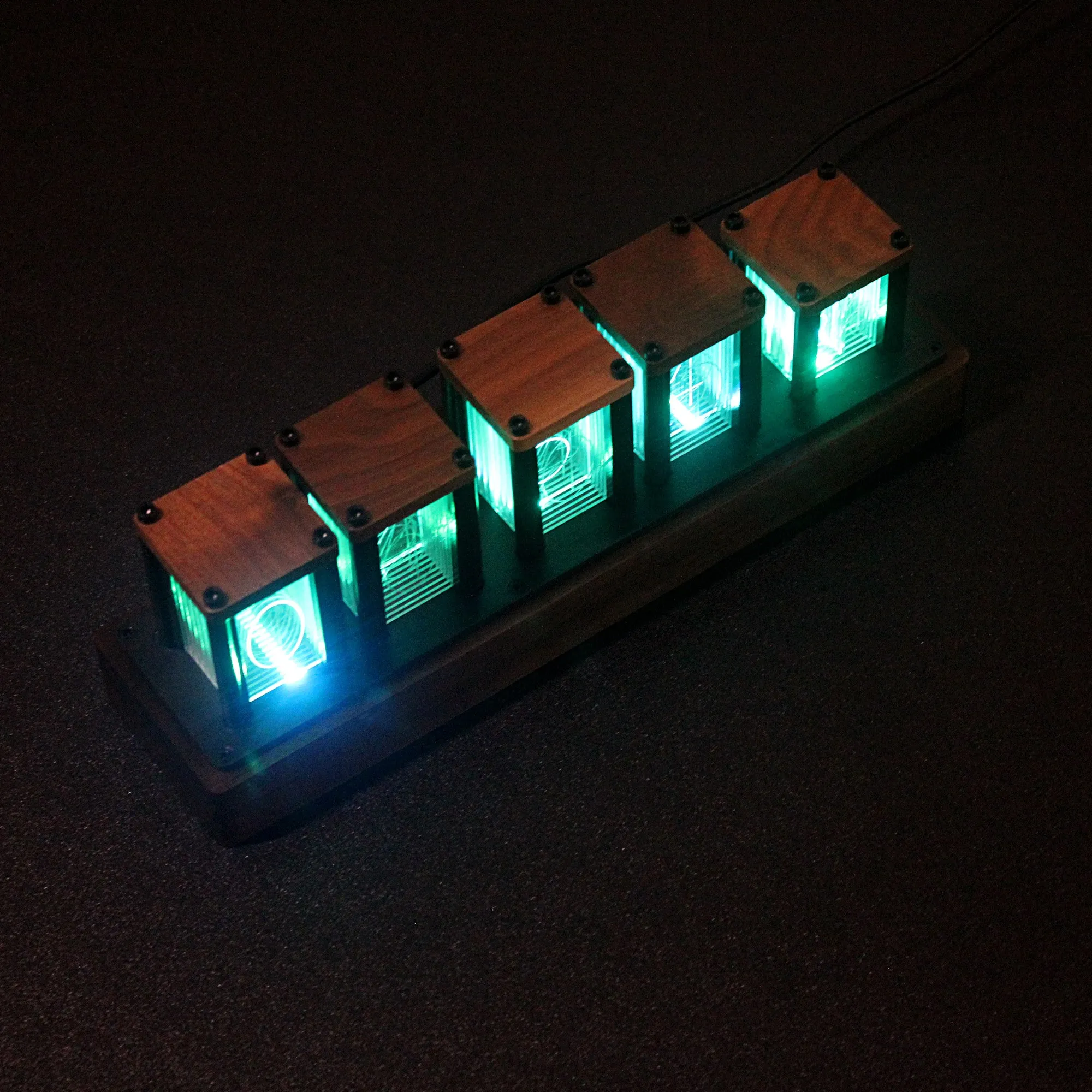 RGB Nixie Clock Table Decoration