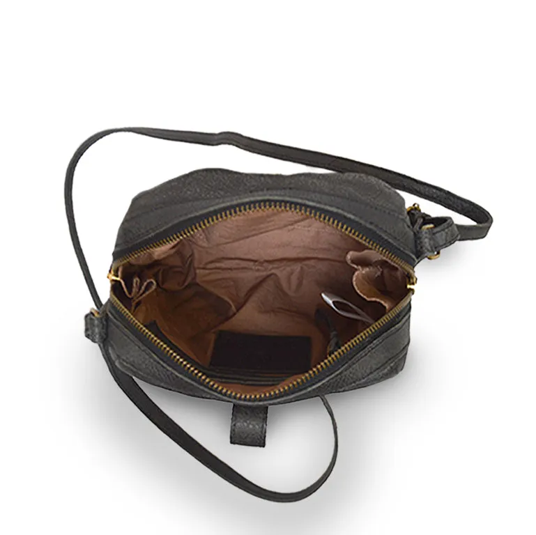 Sam Leather Crossbody Bag