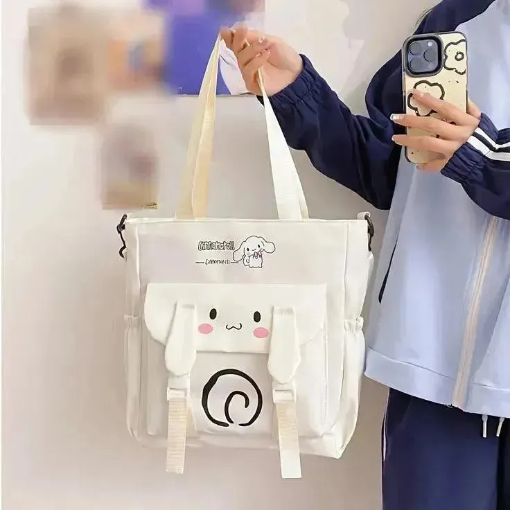 Sanrio Kuromi Cinnamoroll Fashion Tote Bag