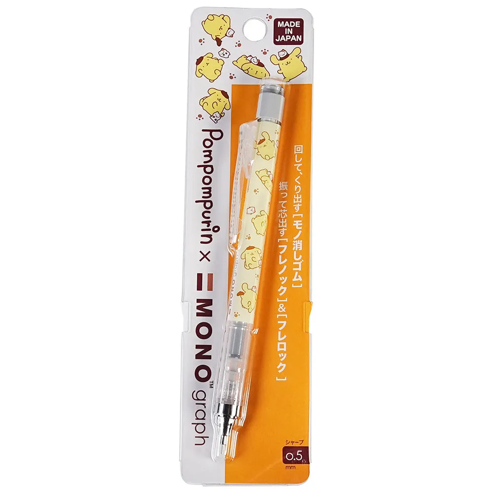 SANRIOxTOMBOW MONO 0.5MM Mechanical Pencil Part 2 - Cinnamoroll / MY MELODY / Little twin stars / Pom Pom Purin / 739413 739731  739511 739693