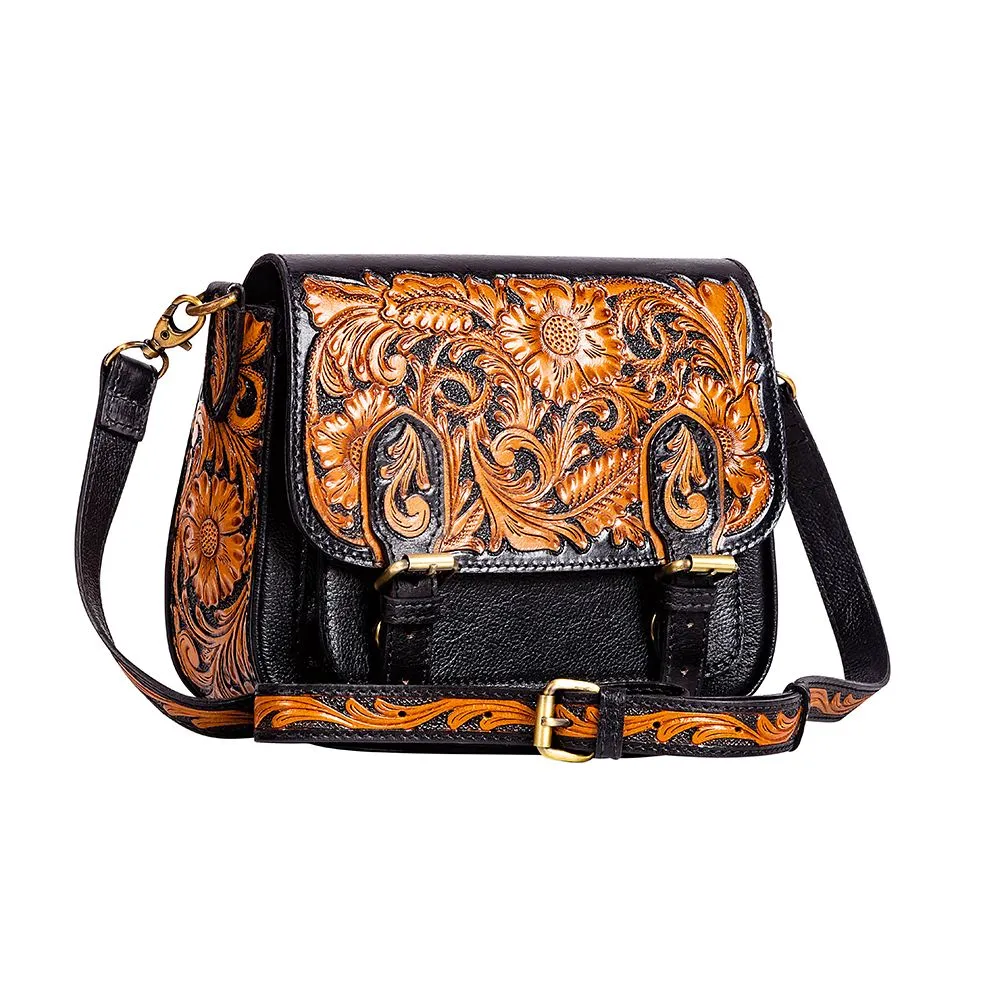 Scarlett Hand-Tooled Bag