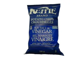 Sea Salt & Vinegar Kettle Chips - Large 198g Bag