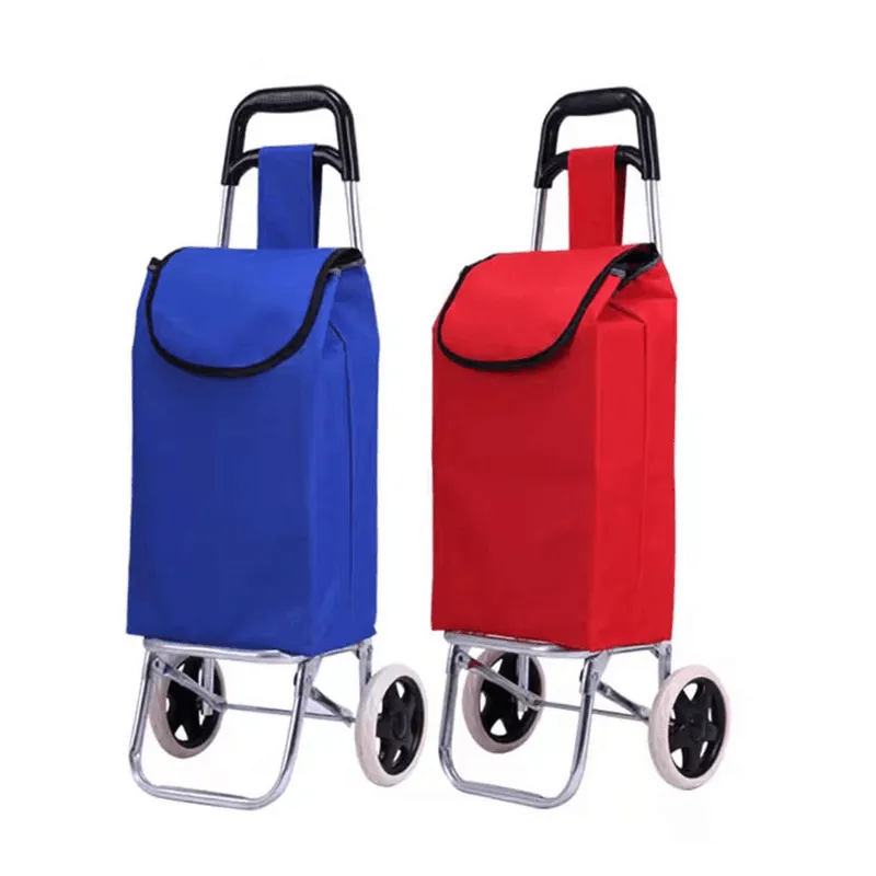 Shopping Trolley with foldable fabric bag (Print Company Logo)