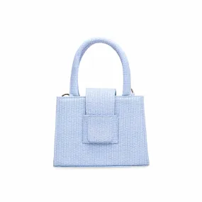 Sky Blue Casual Shoulder Bag P55600