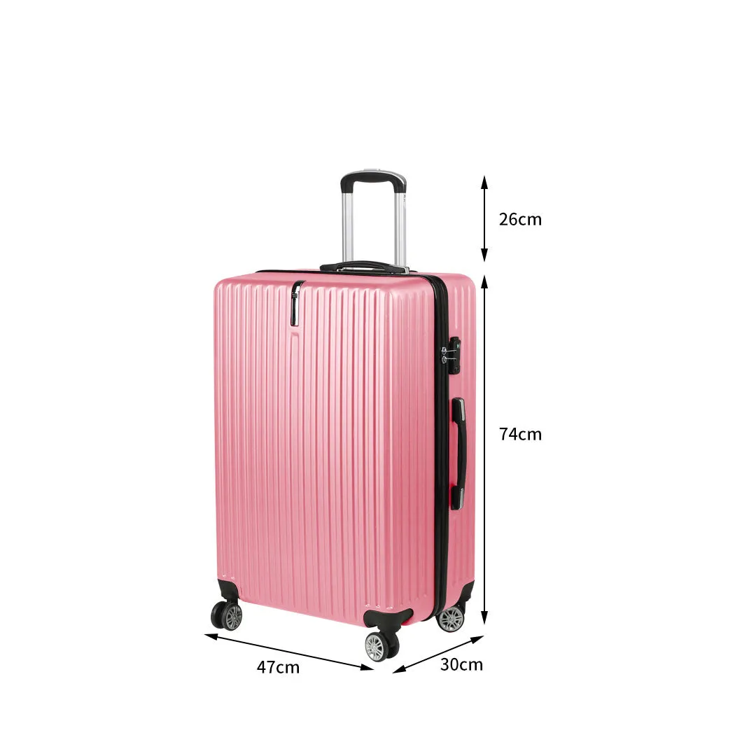 Slimbridge 28" Inch Luggage Suitcase Rose Gold 28 inch