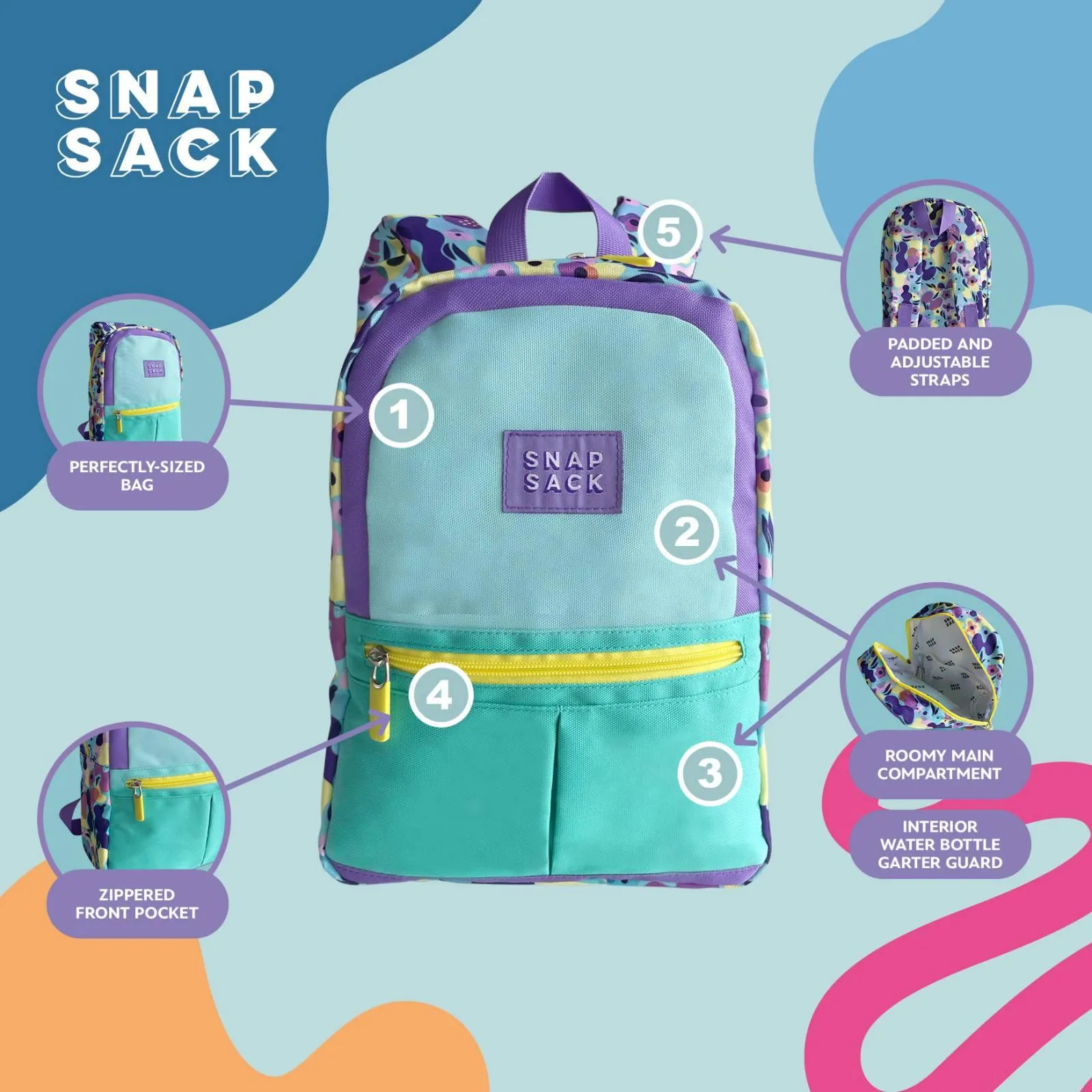 Snapsack Kids Backpack