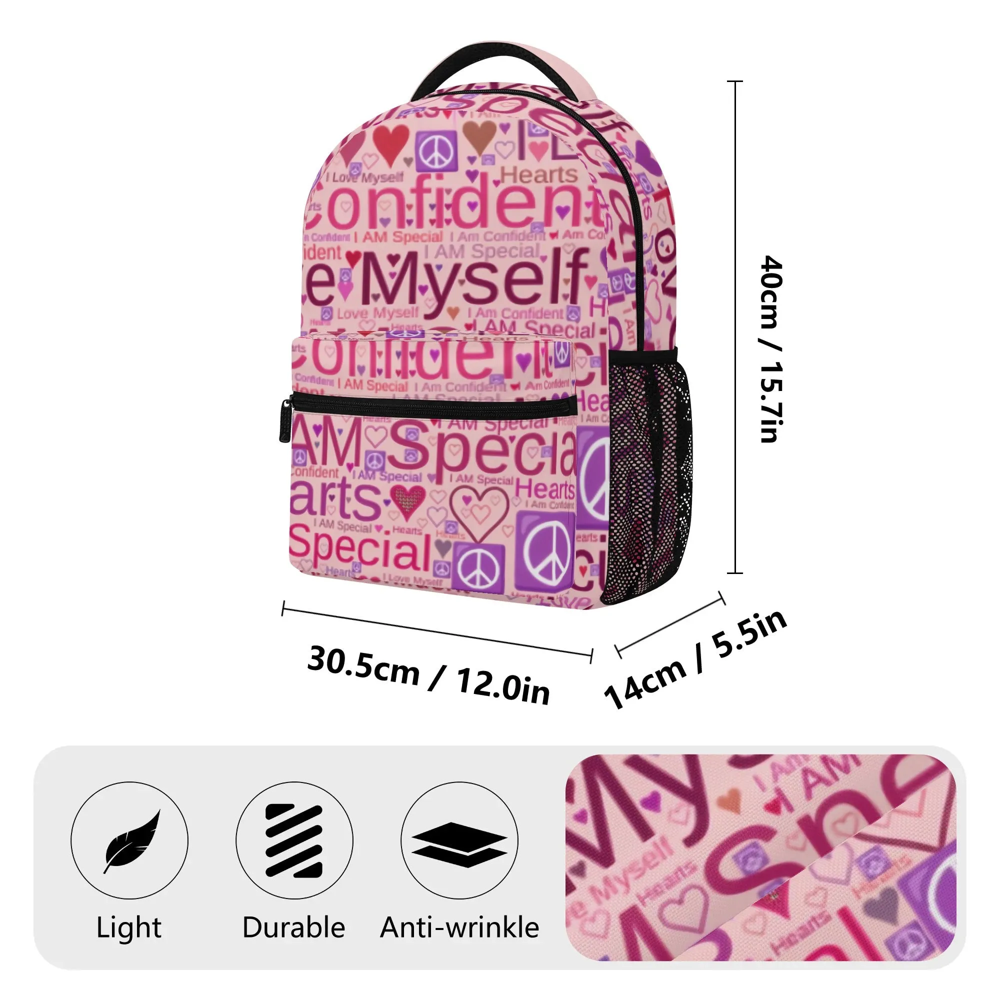 Speak-Over Kids Casual Style School Backpack