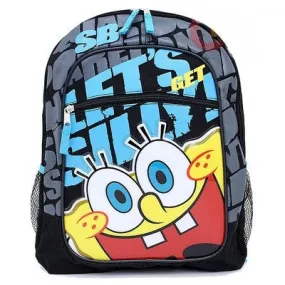 Spongebob Squarepants Backpack Large 16 inch Lets Get Silly