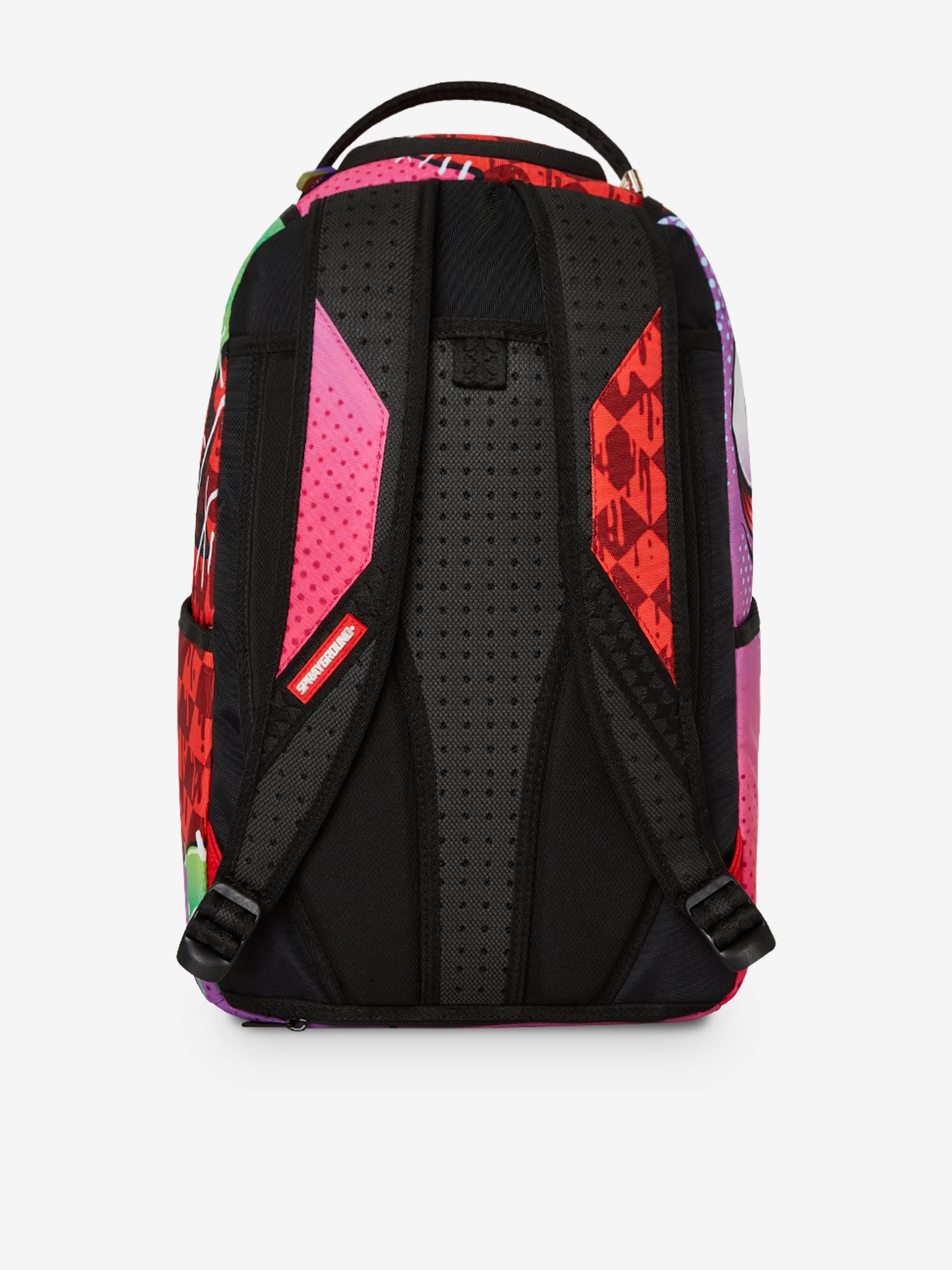 Sprayground Kids Cut Up Stitched Zombie DLXSR Backpack in Multicolour (45.72 cm)