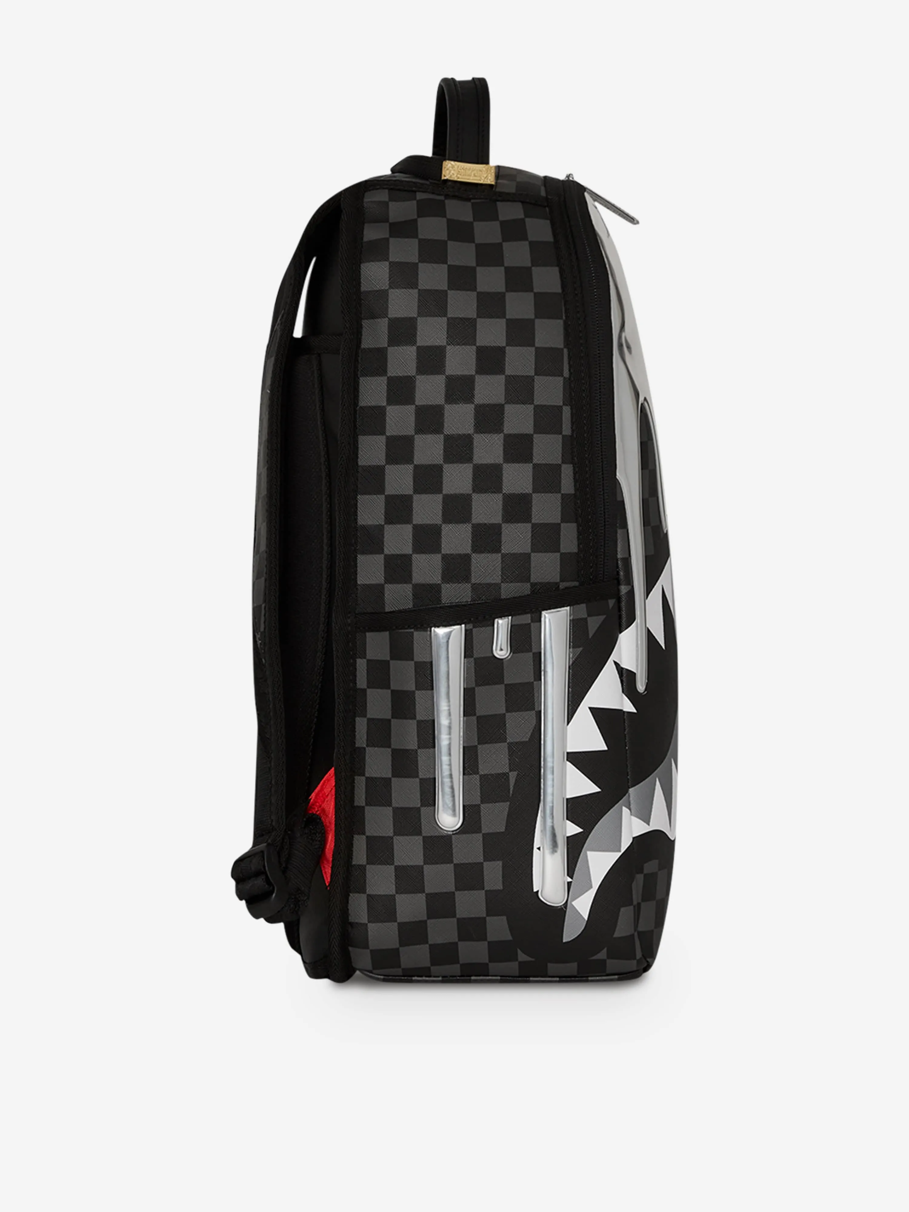 Sprayground Kids Metallic Drips DLXSV Backpack in Black (45.72 cm)