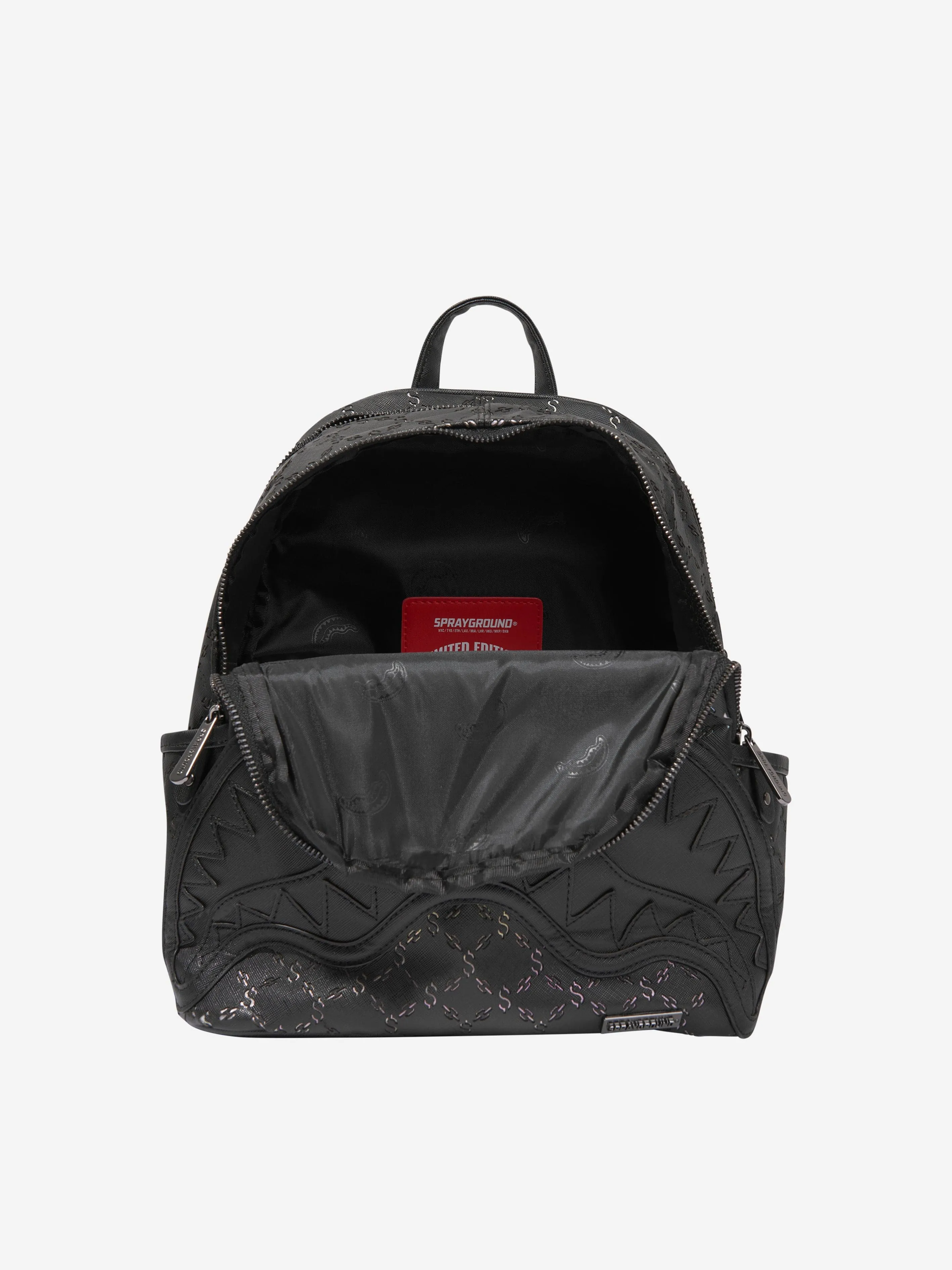 Sprayground Kids Trippy Moneygram Savage Backpack in Black