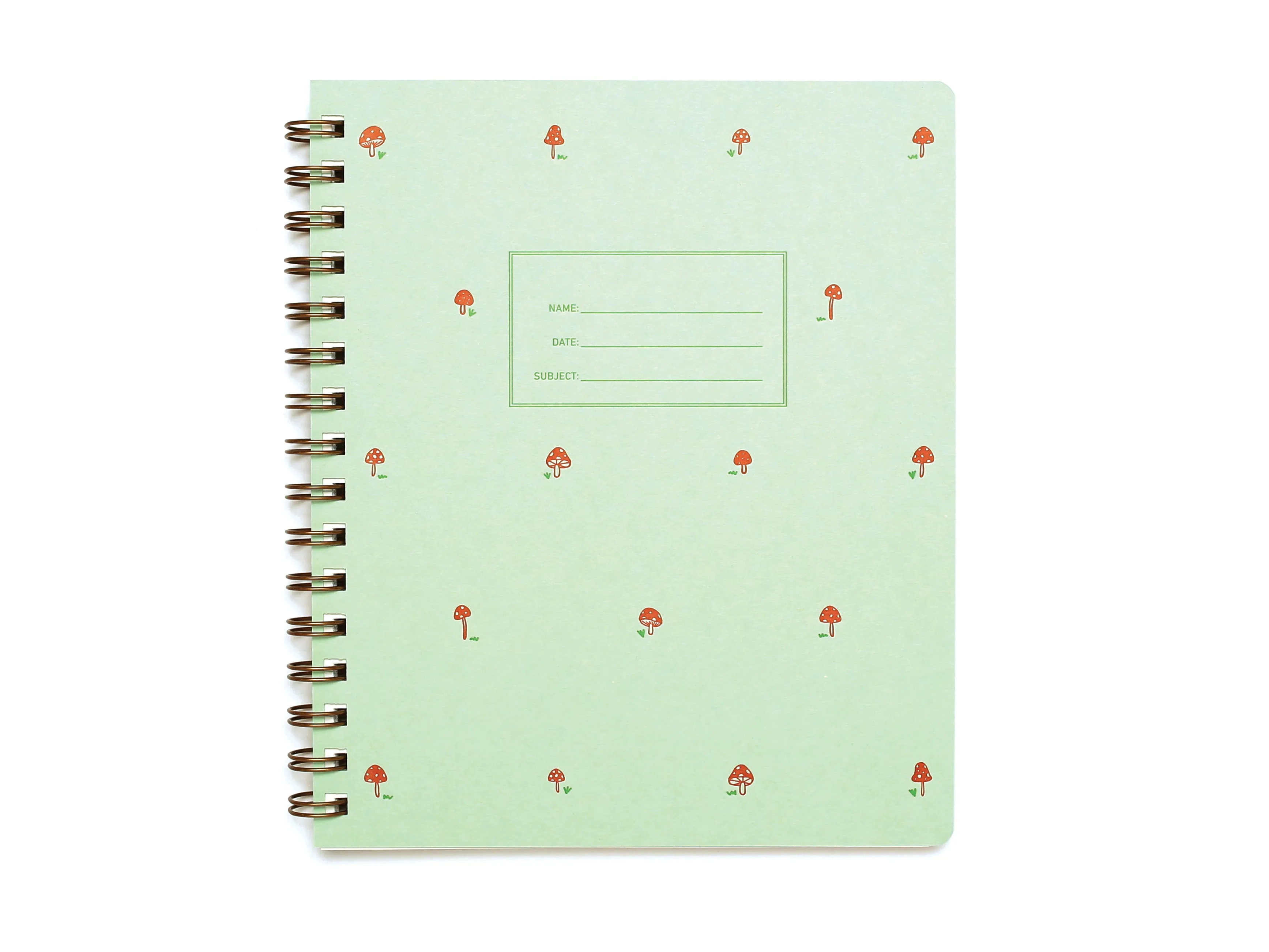 Standard Notebook - Mini Mushroom