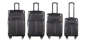 Star collection black luggage Set(20/26/28/30")