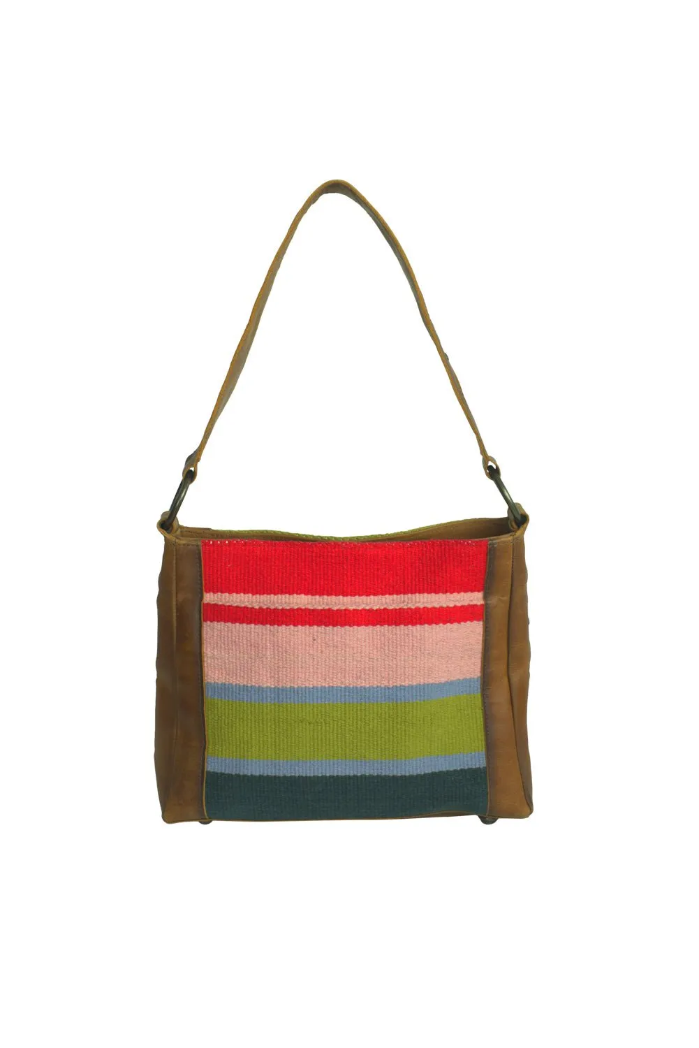 STS Ranchwear Womens Baja Dreams Multi-Color Leather Handbag Bag