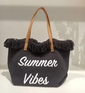 Summer Vibes Canvas Handbag