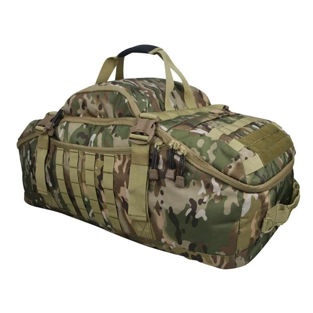 Tactical Range Bag 80L Waterproof for Trekking Fishing Hunting Camping