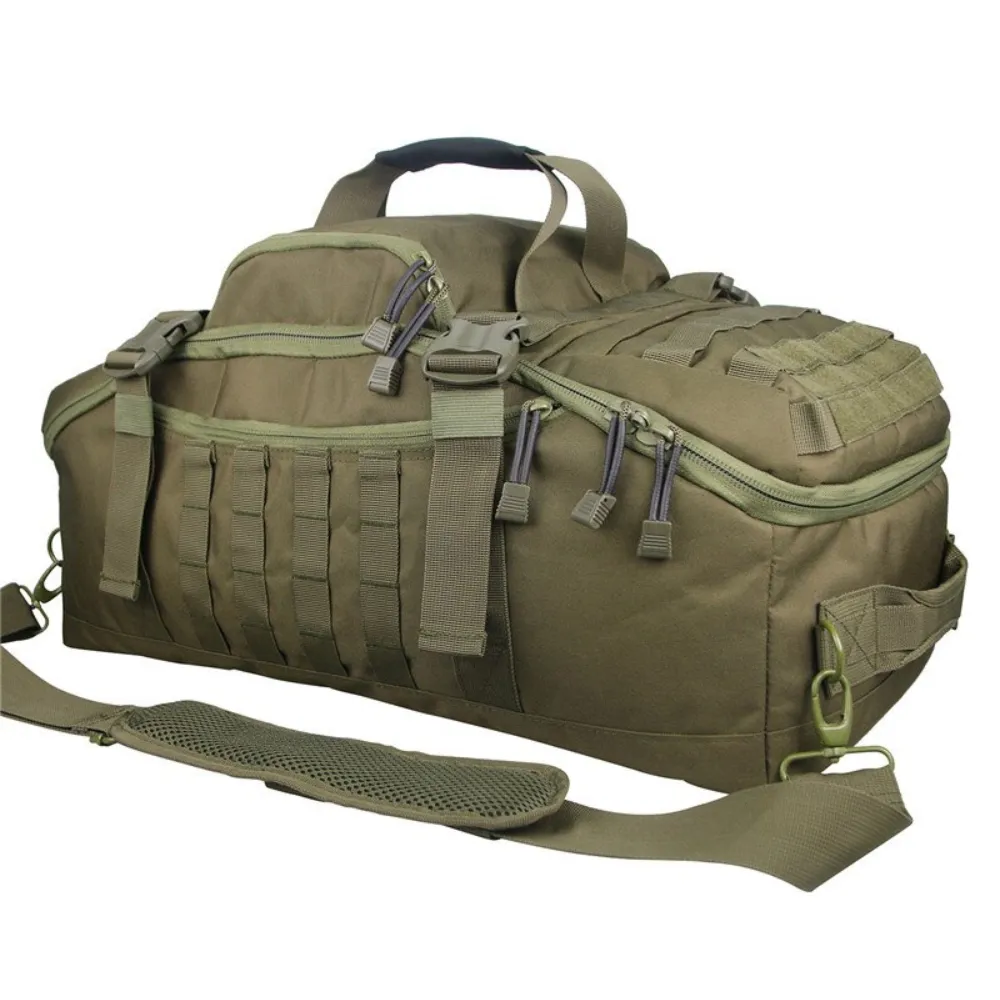 Tactical Range Bag 80L Waterproof for Trekking Fishing Hunting Camping