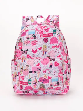 Taylor Swift Pink Kids Girls Music Tour Backpack