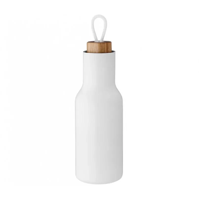 Tempa Drink Bottle - Matte White (600ml)