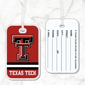 Texas Tech Luggage Tag