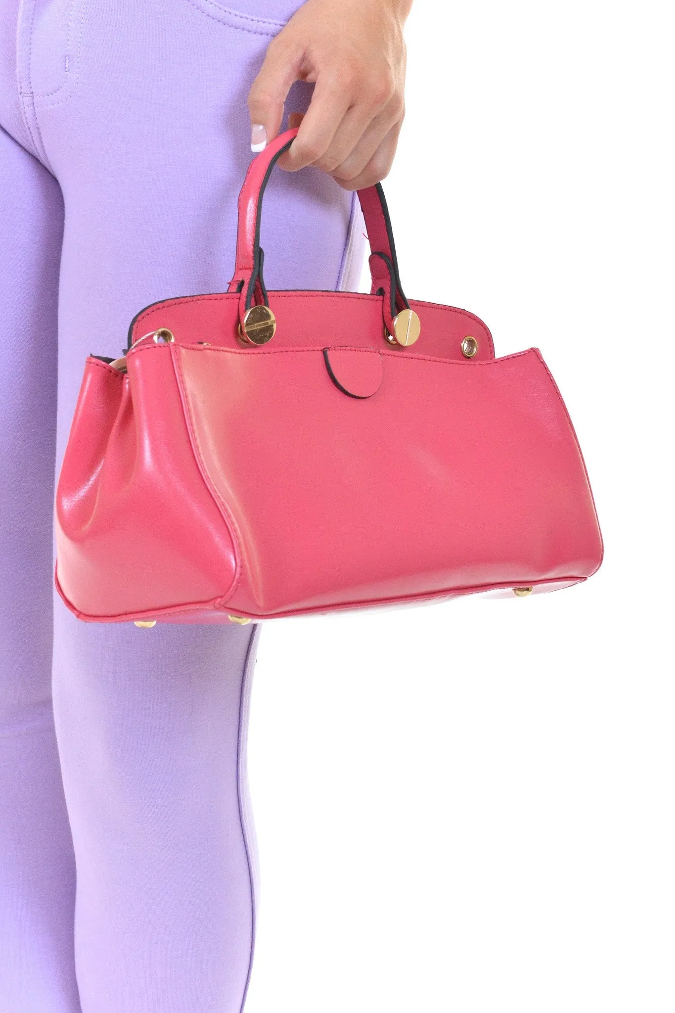 The Claire Handbag - Fuchsia