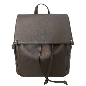 The Faux Leather Backpack