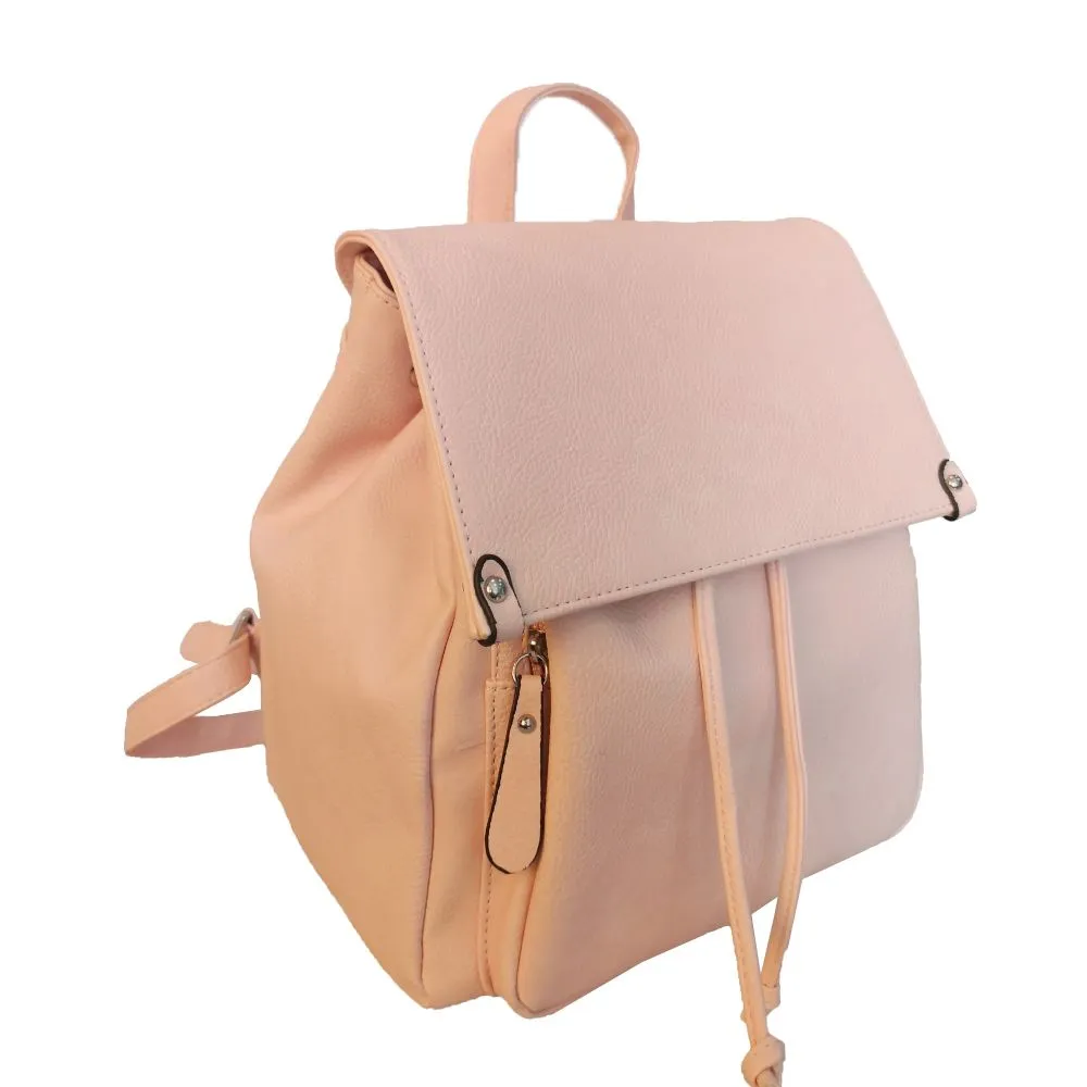 The Faux Leather Backpack