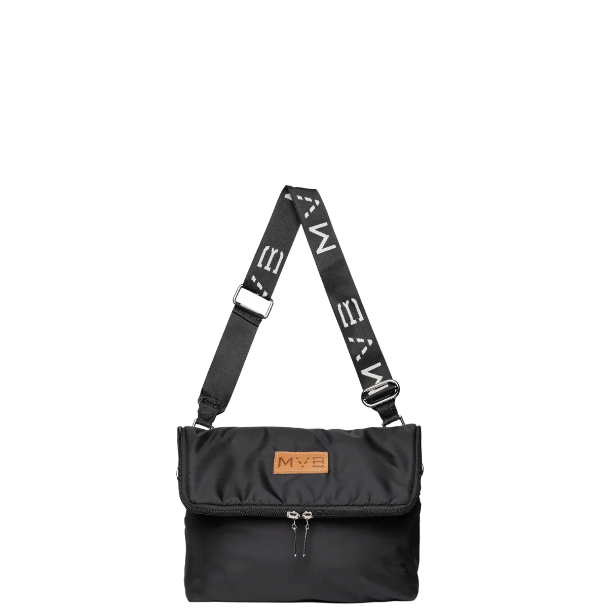 The Flip Vegan Recycled PET Shoulder Bag | Black