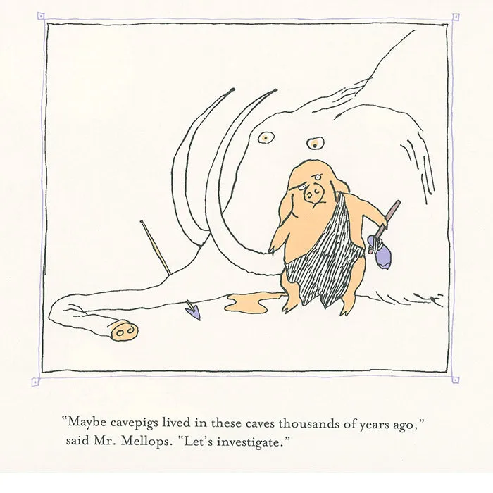 The Mellops Go Spelunking - Tomi Ungerer